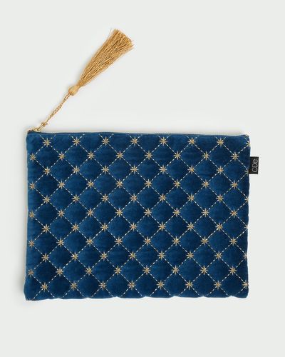 Carolyn Donnelly Eclectic Quilted Pouch